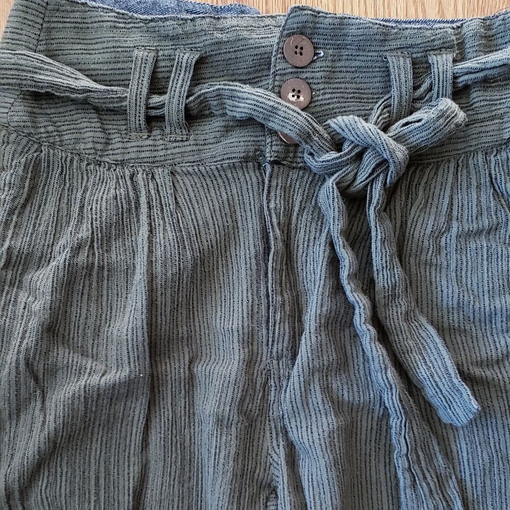 Free People Rumors Yarn Dye Harem Pants - Picture 2 of 5